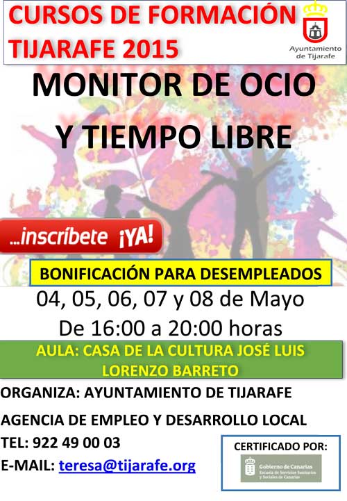 Curso monitor de ocio y tiempo libre